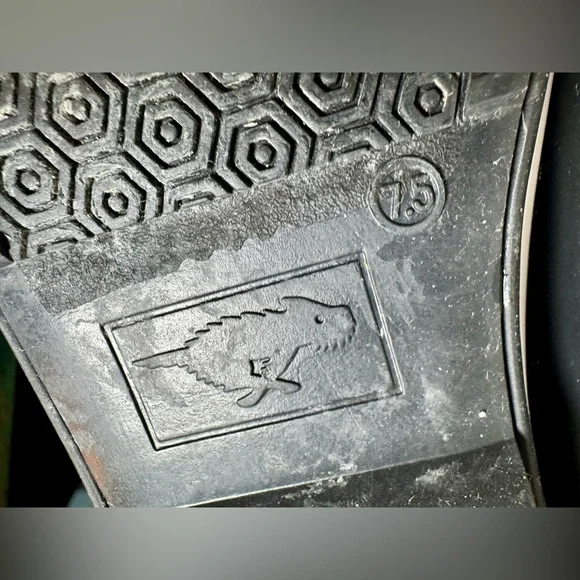 ROCKET DOG Black Rubber Rain Boots Womens Hi Tops Lace Up #1027 - Picture 9 of 9